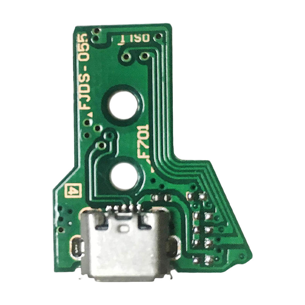 PlayStation 4 Controllers USB Charging Port Board W/ 12Pin Flex Cable (Version 1: JDS-050 / JDS-055)