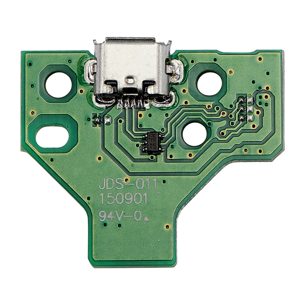 PlayStation 4 Controllers USB Charging Port Board W/ 12Pin Flex Cable (Version 2: JDS-011)