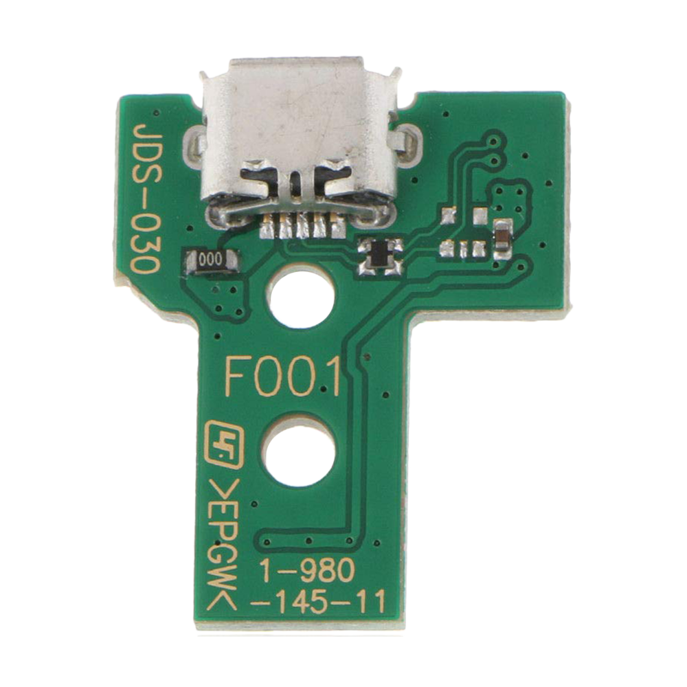 PlayStation 4 Controllers USB Charging Port Board W/ 12Pin Flex Cable (Version 3: JDS-030)