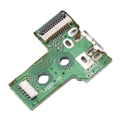 PlayStation 4 Controllers USB Charging Port Board W/ 12Pin Flex Cable (Version 3: JDS-030)