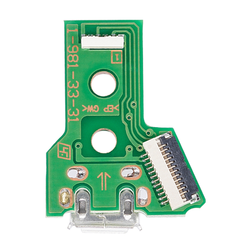 PlayStation 4 Controllers USB Charging Port Board W/ 12Pin Flex Cable (Version 4: JDS-040)