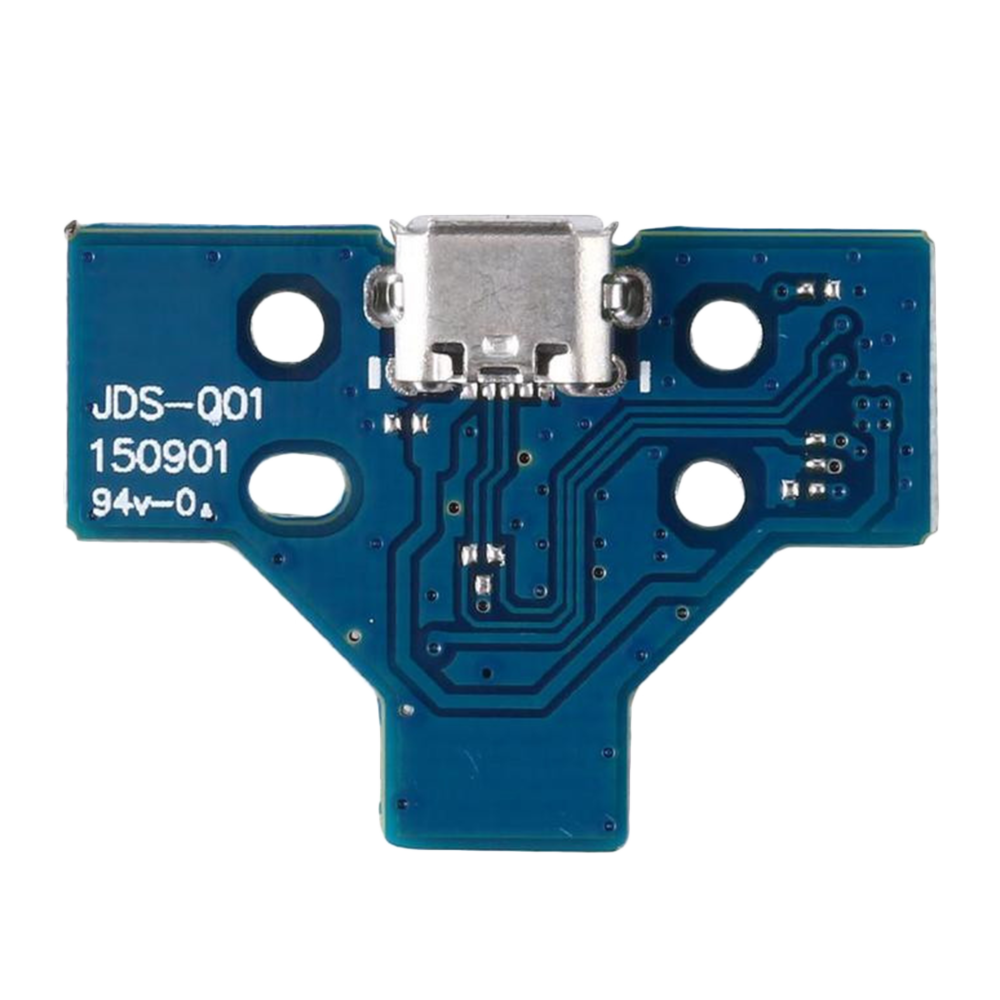 PlayStation 4 Controllers USB Charging Port Board W/ 14 Pin Flex Cable (Version 1: JDS-001)