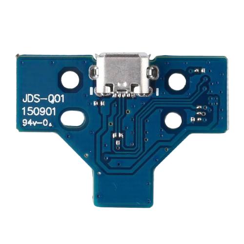 PlayStation 4 Controllers USB Charging Port Board W/ 14 Pin Flex Cable (Version 1: JDS-001)