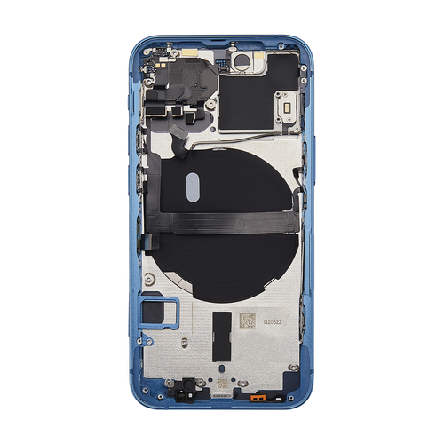 iPhone 13 Mini Back Housing w/ Small Components Pre-Installed (No Logo)