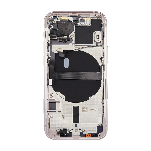 iPhone 13 Mini Back Housing w/ Small Components Pre-Installed (No Logo)