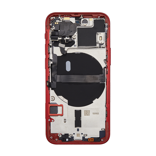 iPhone 13 Mini Back Housing w/ Small Components Pre-Installed (No Logo)