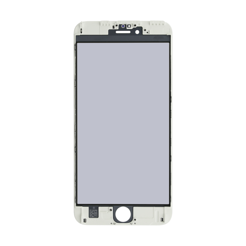 LCD compatible with Apple iPhone 6 Plus, (white, with frame, change glass)  - All Spares